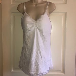 Padded bra camisole with lace